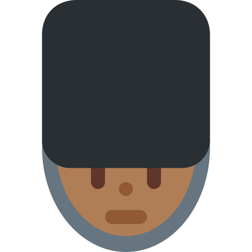 Guard: Medium-Dark Skin Tone, the previous design