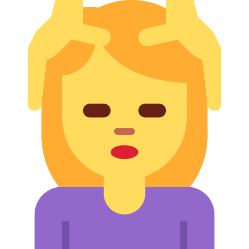 Person Getting Massage, the previous design