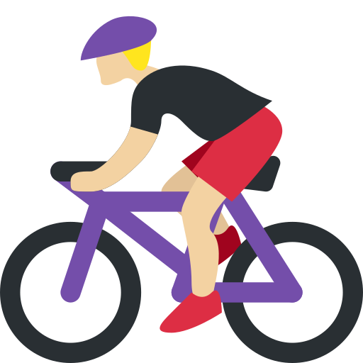 Person Biking: Medium-Light Skin Tone, the previous design