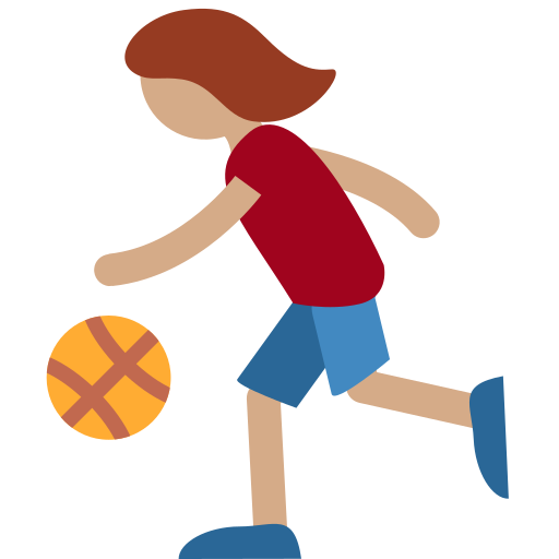 Person Bouncing Ball: Medium Skin Tone, the previous design