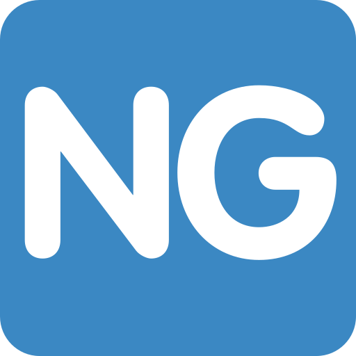 NG Button as drawn by Twitter / X in Twemoji 2.1