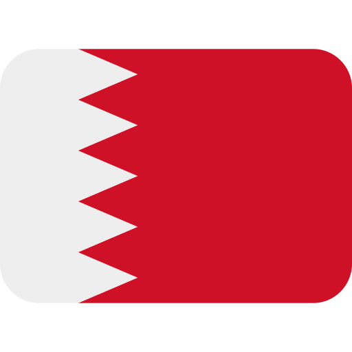 Flag: Bahrain as drawn by Twitter / X in Twemoji 2.1