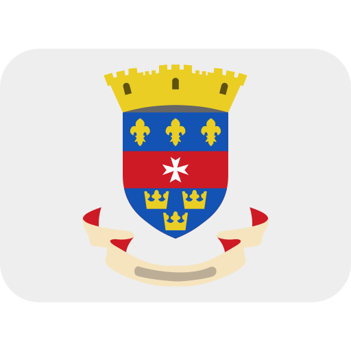 Flag: St. Barthélemy as drawn by Twitter / X in Twemoji 2.1