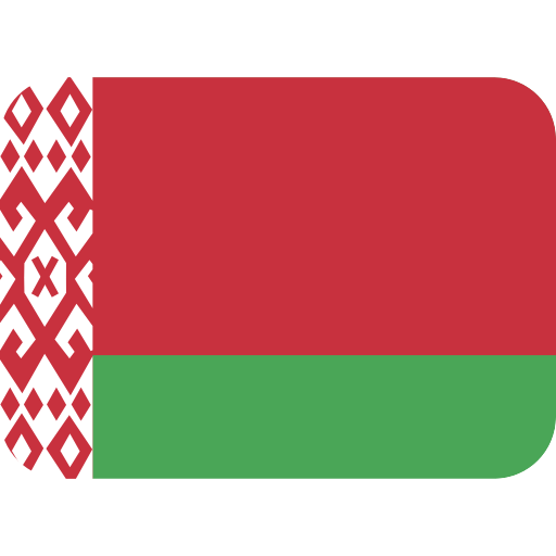 Flag: Belarus as drawn by Twitter / X in Twemoji 2.1