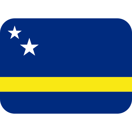 Flag: Curaçao as drawn by Twitter / X in Twemoji 2.1