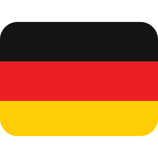 Bandiera: Germania as drawn by Twitter / X in Twemoji 2.1