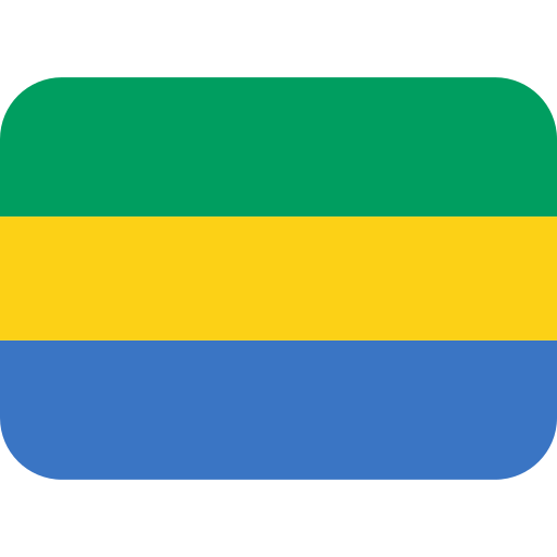 Flag: Gabon as drawn by Twitter / X in Twemoji 2.1