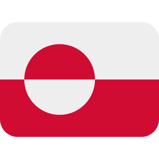 Flag: Greenland as drawn by Twitter / X in Twemoji 2.1