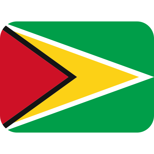 Flag: Guyana as drawn by Twitter / X in Twemoji 2.1