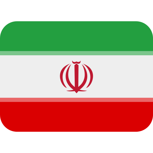 Flag: Iran as drawn by Twitter / X in Twemoji 2.1