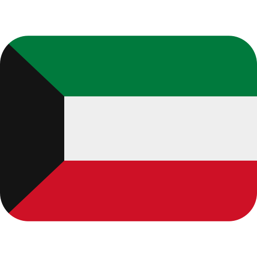 Flag: Kuwait as drawn by Twitter / X in Twemoji 2.1