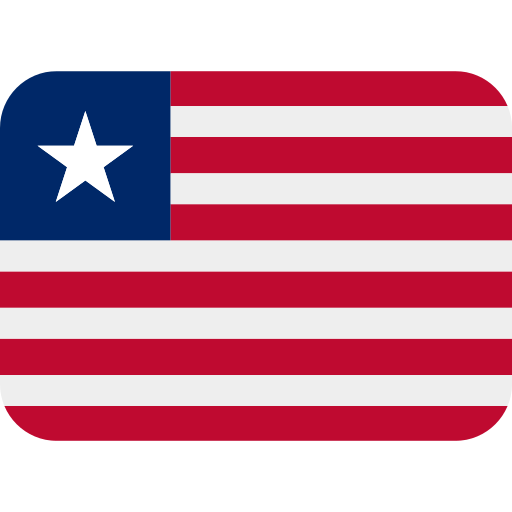 Drapeau : Liberia as drawn by Twitter / X in Twemoji 2.1
