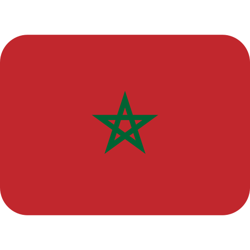 Flag: Morocco as drawn by Twitter / X in Twemoji 2.1