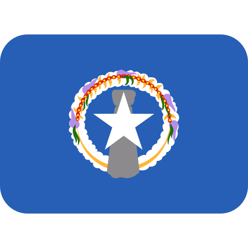 Flag: Northern Mariana Islands as drawn by Twitter / X in Twemoji 2.1