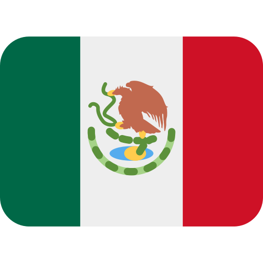 Flag: Mexico as drawn by Twitter / X in Twemoji 2.1