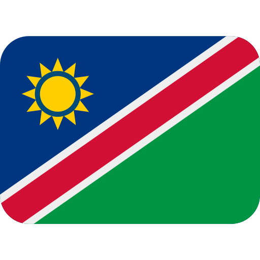 Flag: Namibia as drawn by Twitter / X in Twemoji 2.1