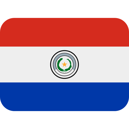 Flag: Paraguay as drawn by Twitter / X in Twemoji 2.1