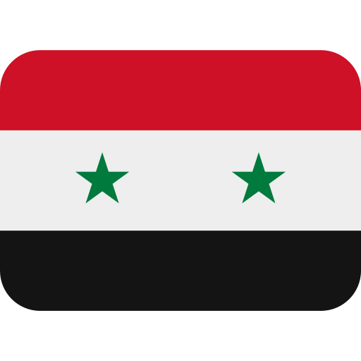 Flag: Syria as drawn by Twitter / X in Twemoji 2.1