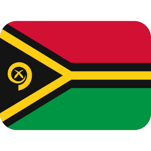 Flag: Vanuatu as drawn by Twitter / X in Twemoji 2.1