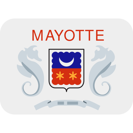 Flag: Mayotte as drawn by Twitter / X in Twemoji 2.1