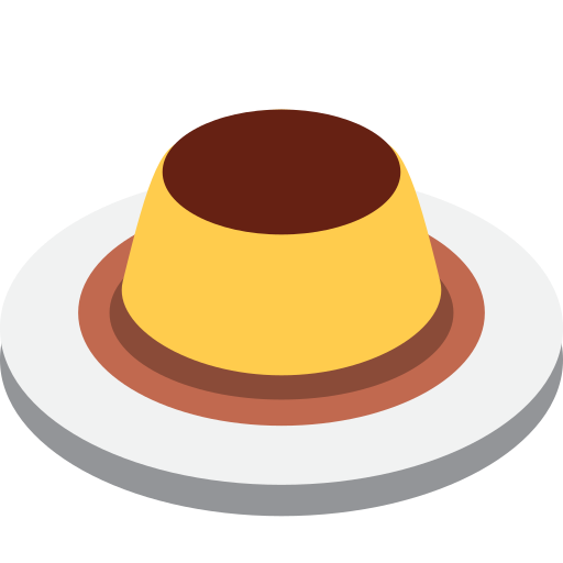 Custard as drawn by Twitter / X in Twemoji 2.1