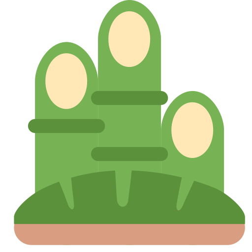 Pine Decoration as drawn by Twitter / X in Twemoji 2.1