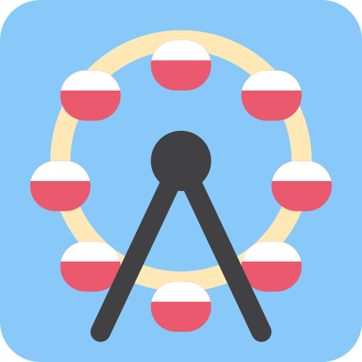 Ferris Wheel as drawn by Twitter / X in Twemoji 2.1