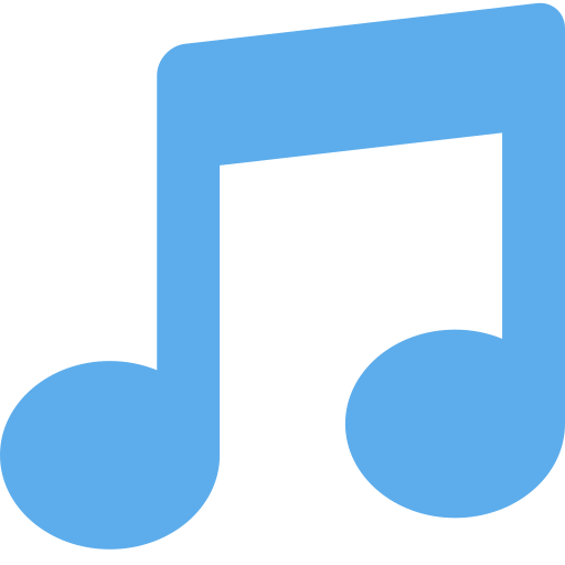 Musical Note as drawn by Twitter / X in Twemoji 2.1