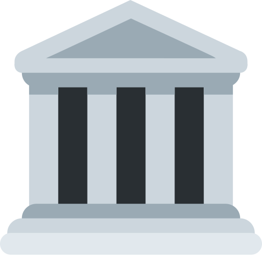 Antikes Gebäude as drawn by Twitter / X in Twemoji 2.1