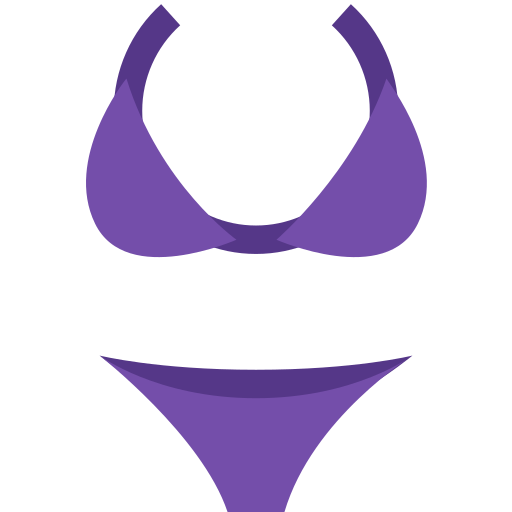 Bikini as drawn by Twitter / X in Twemoji 2.1