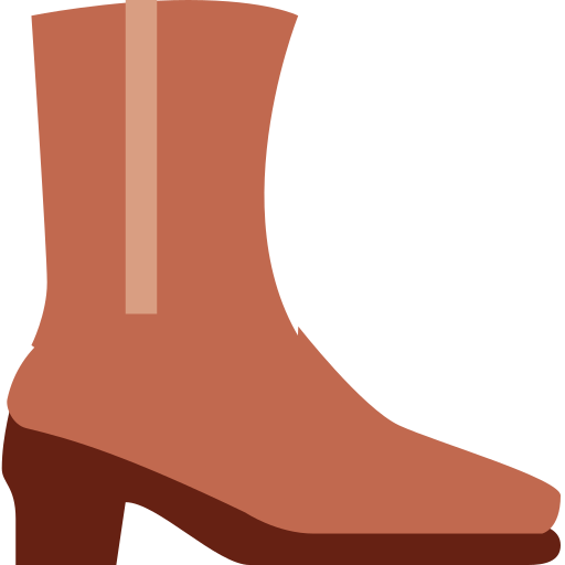 Woman’s Boot as drawn by Twitter / X in Twemoji 2.1