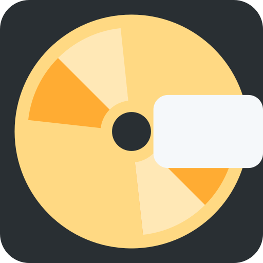 Computer Disk as drawn by Twitter / X in Twemoji 2.1