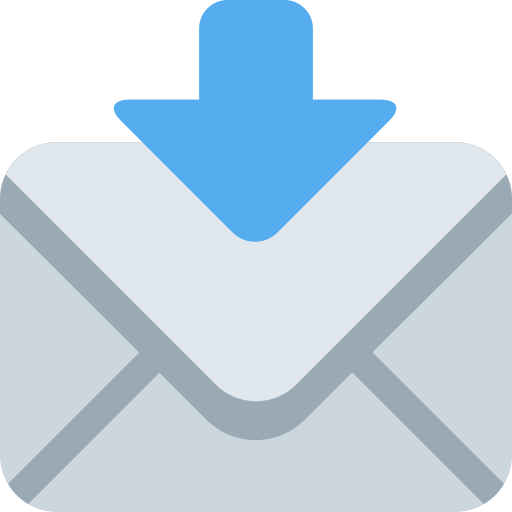 Envelope with Arrow as drawn by Twitter / X in Twemoji 2.1