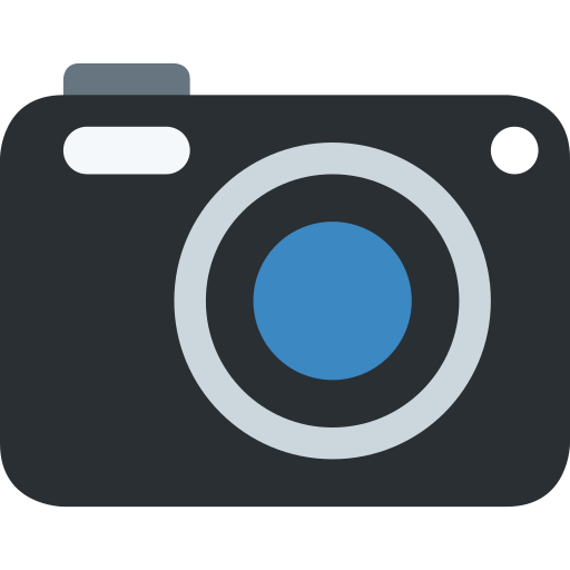 Camera as drawn by Twitter / X in Twemoji 2.1