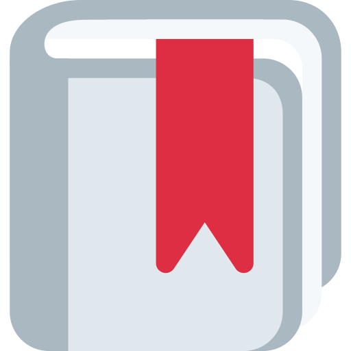 Segnalibro as drawn by Twitter / X in Twemoji 2.1