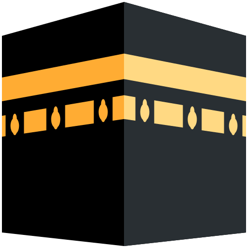 Kaaba as drawn by Twitter / X in Twemoji 2.1