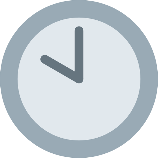 Ten O’clock as drawn by Twitter / X in Twemoji 2.1