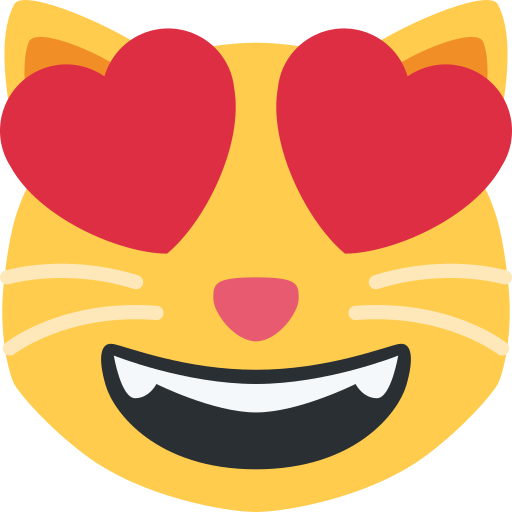 Smiling Cat with Heart-Eyes, the design in this release