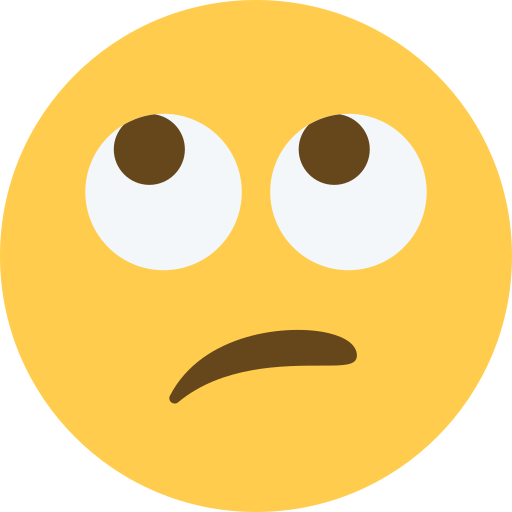 Face with Rolling Eyes, the design in this release