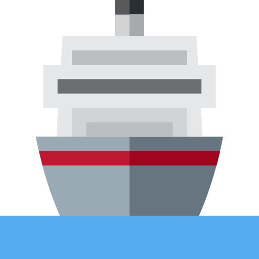 Ship as drawn by Twitter / X in Twemoji 2.1