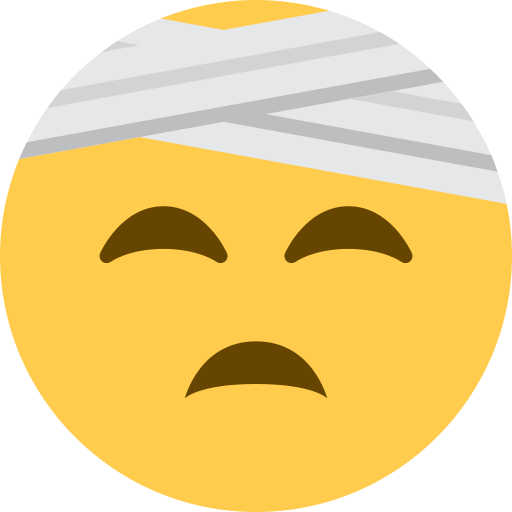 Face with Head-Bandage, the design in this release