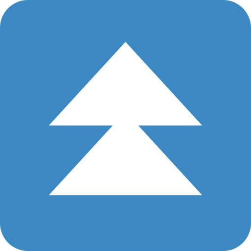 Fast up Button as drawn by Twitter / X in Twemoji 2.1