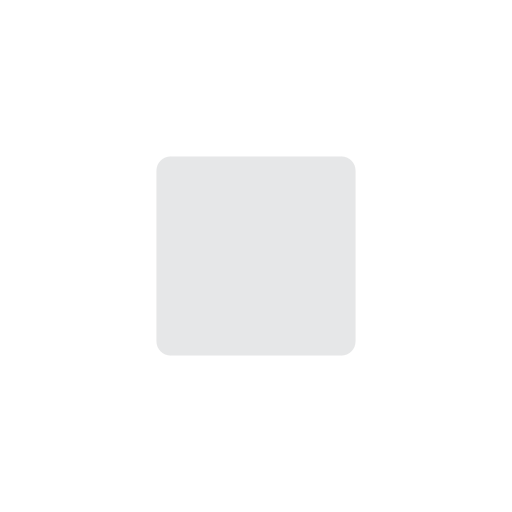 White Small Square as drawn by Twitter / X in Twemoji 2.1