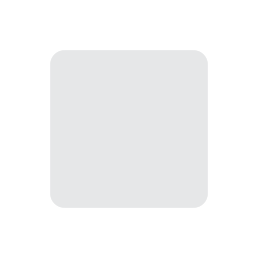 White Medium-Small Square as drawn by Twitter / X in Twemoji 2.1