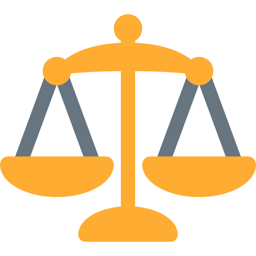 Balance Scale as drawn by Twitter / X in Twemoji 2.1