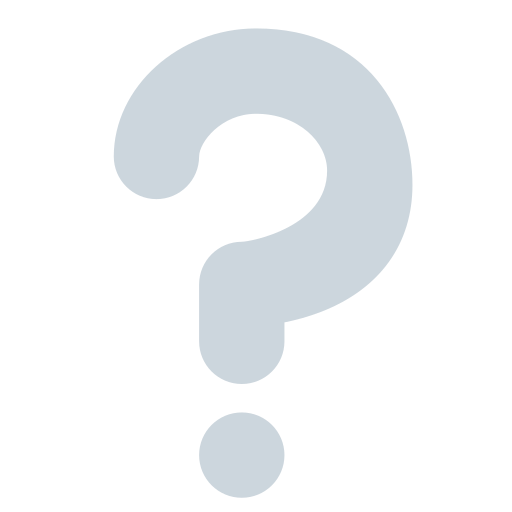 White Question Mark as drawn by Twitter / X in Twemoji 2.1
