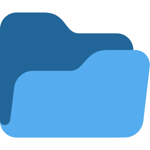 Pasta De Arquivos Aberta as drawn by Twitter / X in Twemoji 2.2.2