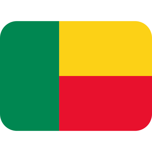 Flag: Benin as drawn by Twitter / X in Twemoji 2.2.3