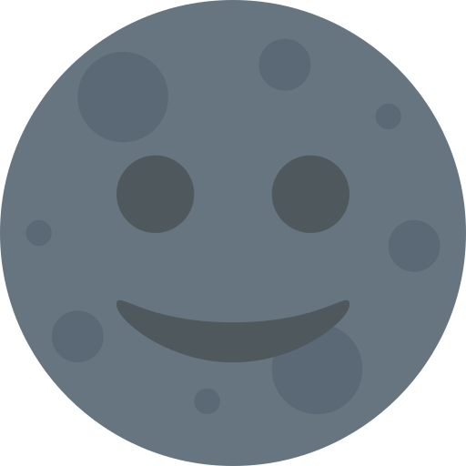 New Moon Face, the previous design