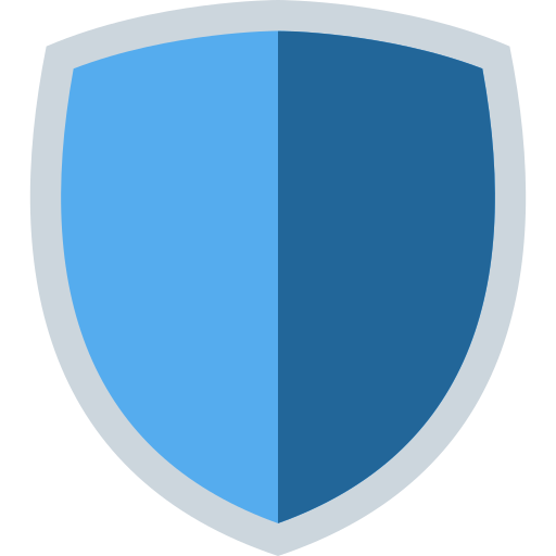 Shield as drawn by Twitter / X in Twemoji 2.2.3